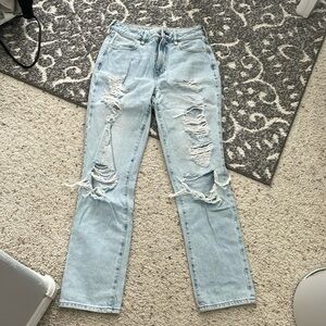 Pacsun ripped mom jeans